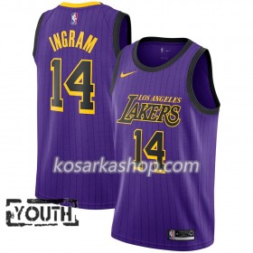 Dres Los Angeles Lakers Brandon Ingram 14 Nike 2018-19 City Edition Ljubičasta Swingman - Dječji
